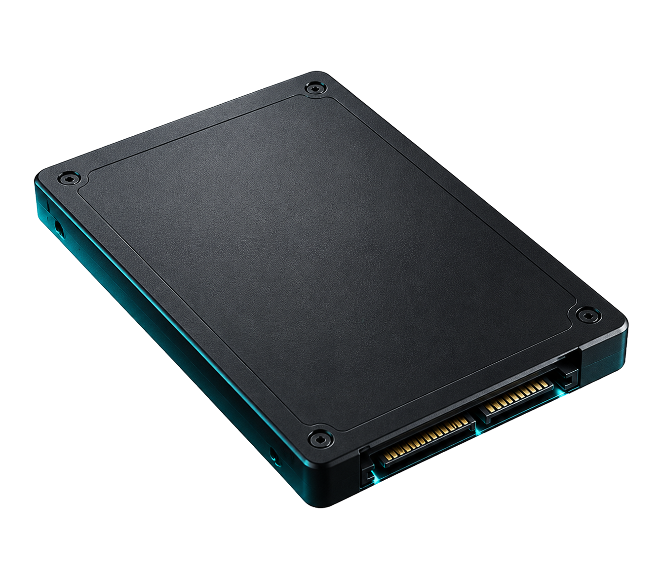 Unidade SSD de armazenamento em acabamento grafite