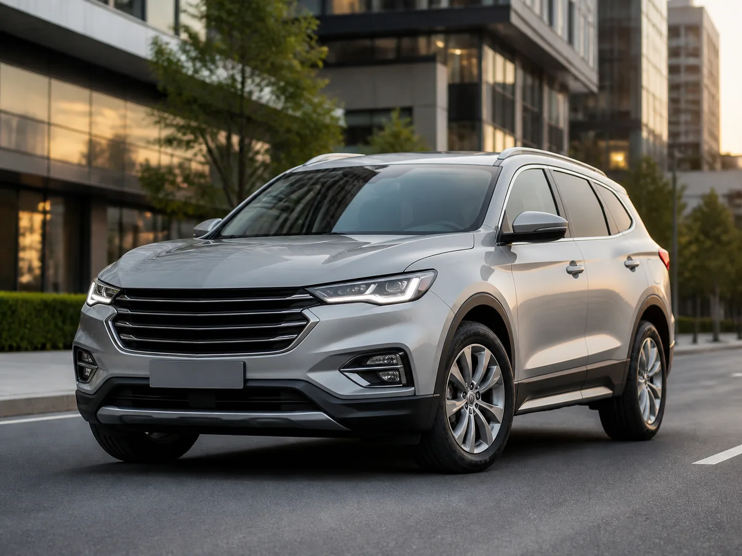 SUV moderno representando consórcio de veículos