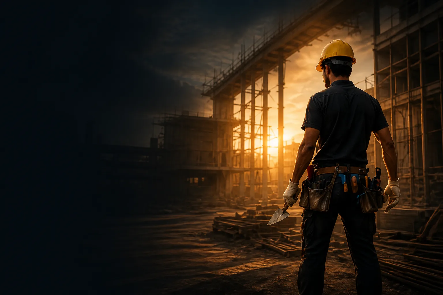 Profissional da constru&ccedil;&atilde;o civil