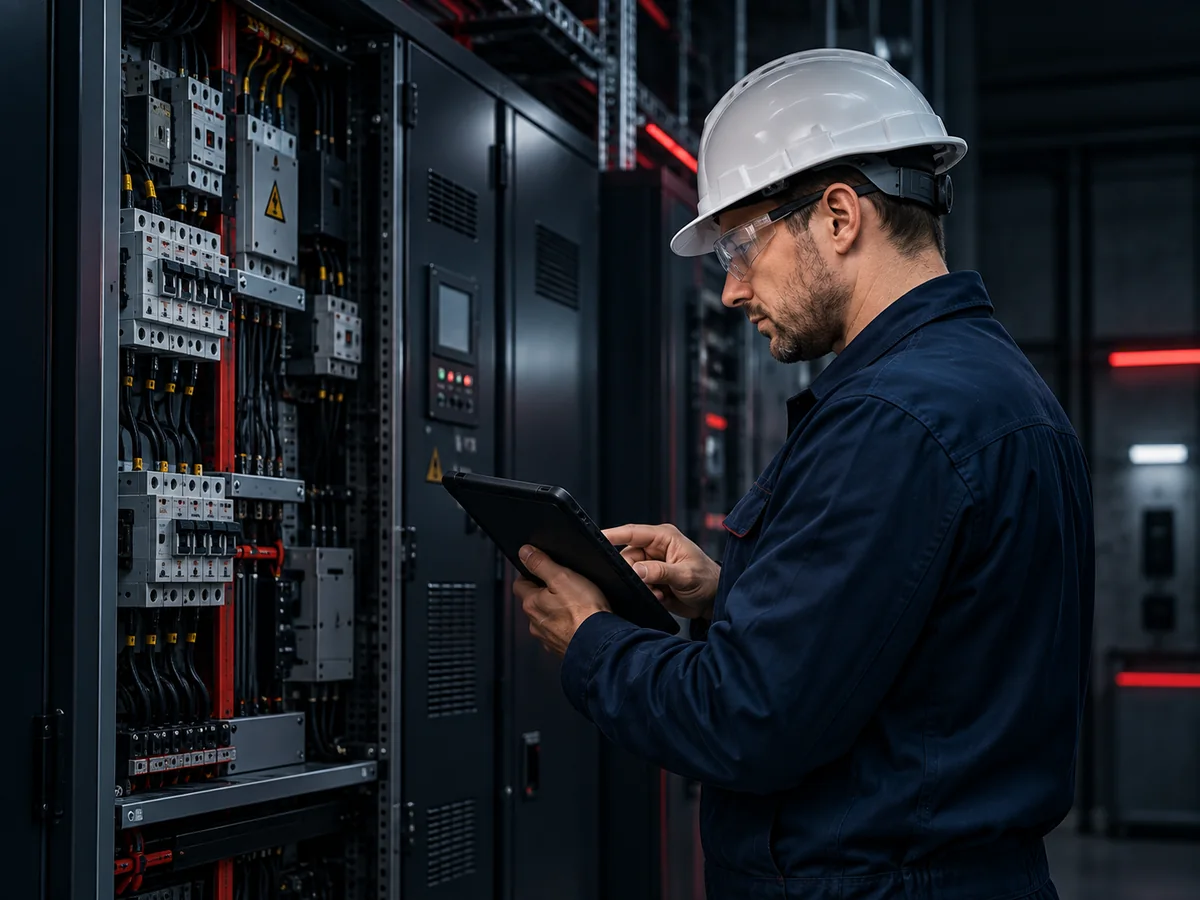 Profissional VianaTech em atendimento técnico