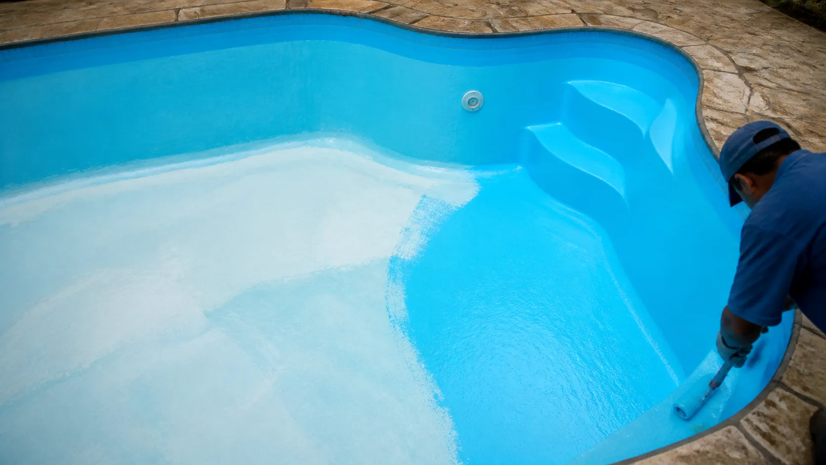 Piscina em processo de avaliação técnica