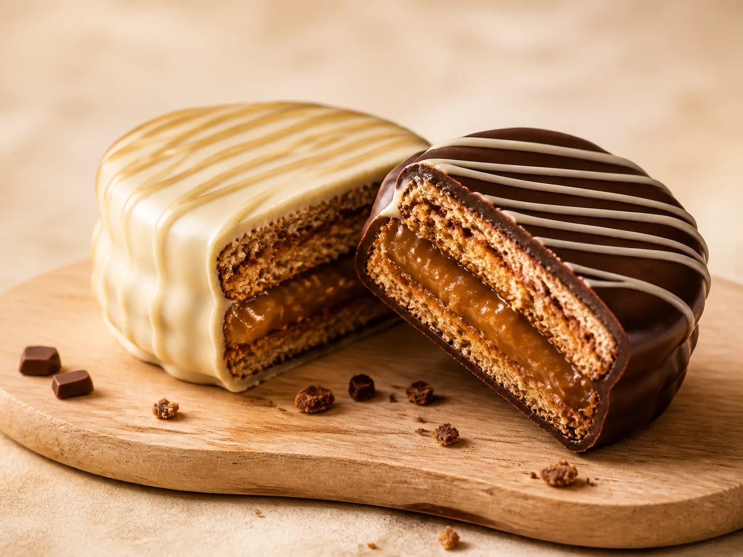 Combo de alfajores Havill&aacute; e Berilo