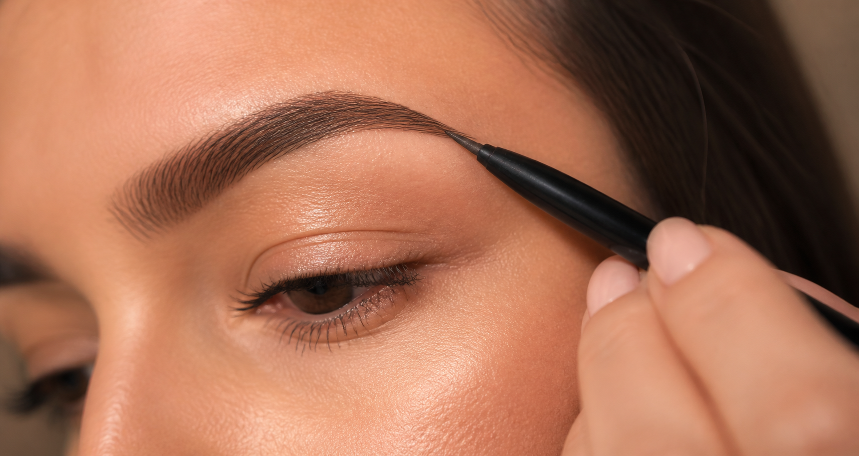 Modelagem profissional de sobrancelha